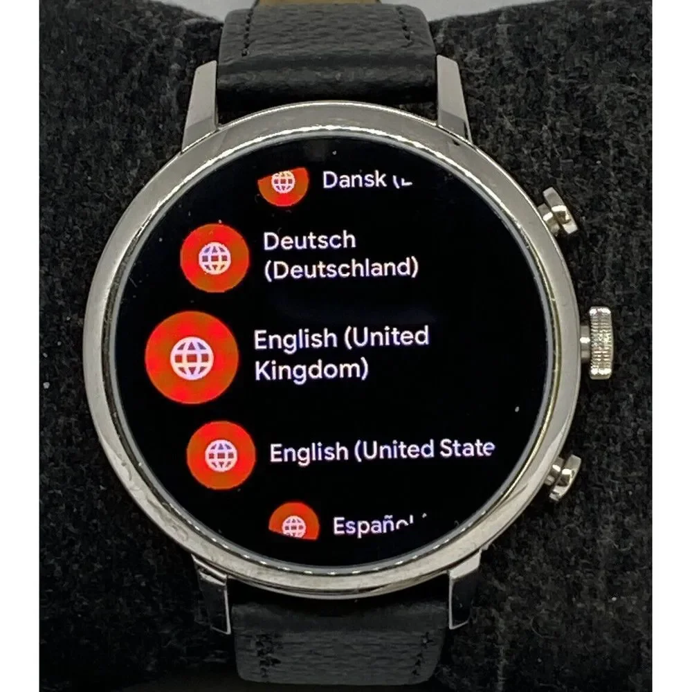Fossil Gen 4 Authentic Digital Dial Smart Watch Custom Band FTW6017 LT315